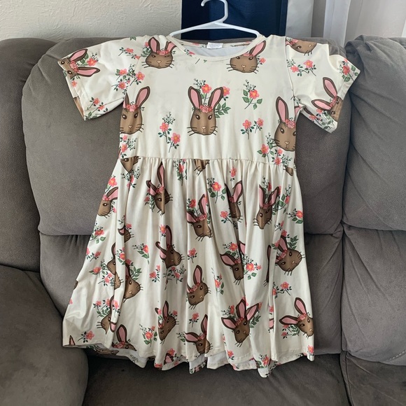 Bunnies Shorter Length Fit & Flare Dress